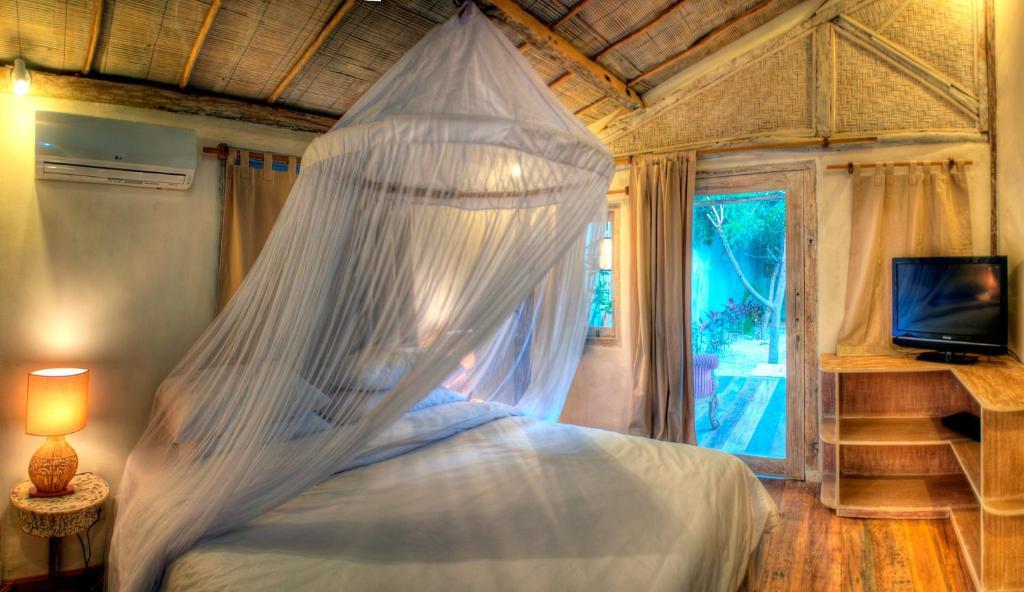 Villa Rumah Rinda Gili Trawangan Oda fotoğraf
